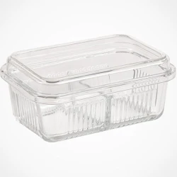 Масленка Limon BHD2016005, прозрачная, 17x11x7 см