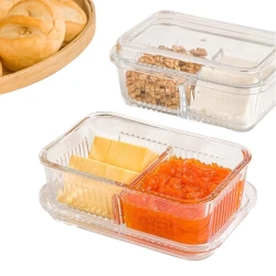 Масленка Limon BHD2016005, прозрачная, 17x11x7 см