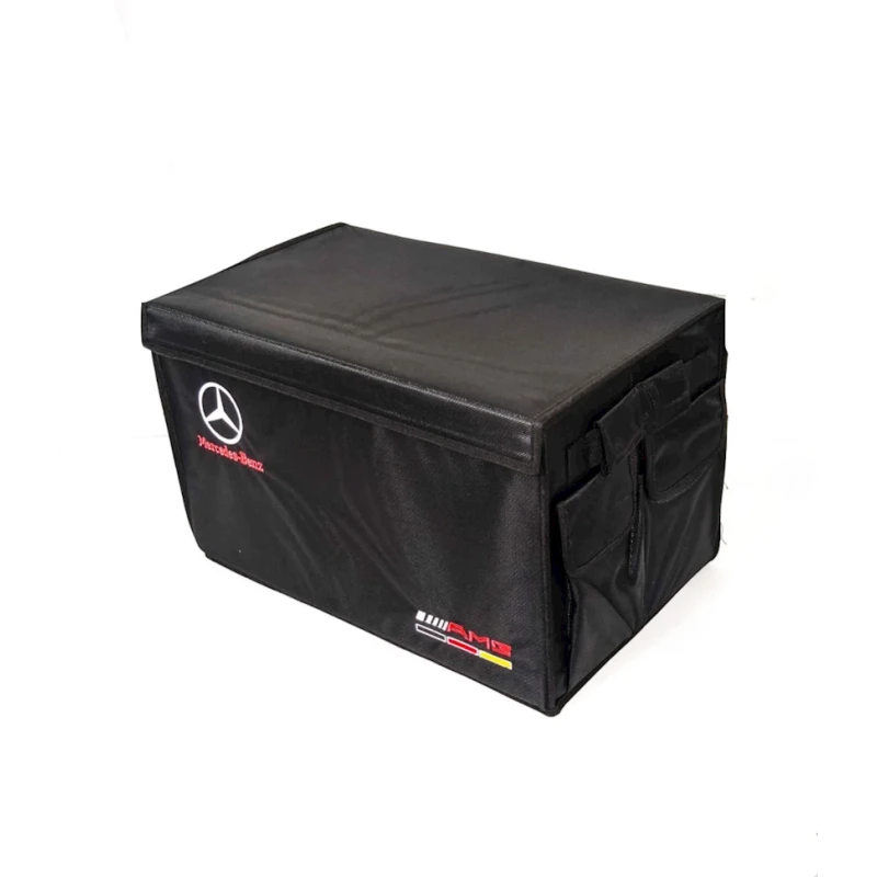 Cумка-органайзер для машины Mercedes-Benz, 33x24x17 см, черная Cумка-органайзер для машины Mercedes-Benz, 33x24x17 см, черная