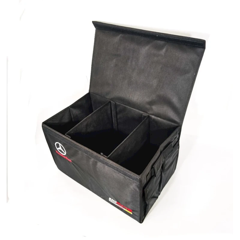 Cумка-органайзер для машины Mercedes-Benz, 33x24x17 см, черная Cумка-органайзер для машины Mercedes-Benz, 33x24x17 см, черная