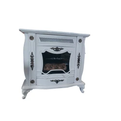 Печь-камин Mahshid Davam Ks0182, металл, белый, 92x89x36 см Печь-камин Mahshid Davam Ks0182, металл, белый, 92x89x36 см