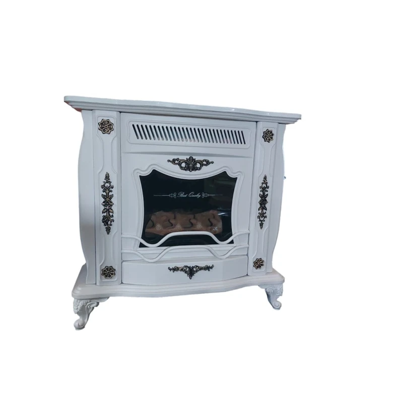 Печь-камин Mahshid Davam Ks0182, металл, белый, 92x89x36 см Печь-камин Mahshid Davam Ks0182, металл, белый, 92x89x36 см