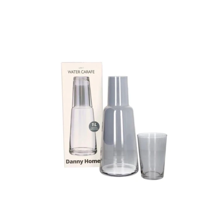 Набор графин и стакан BHD2016184, стекло, прозрачный, 1 л