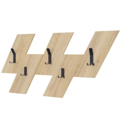 Вешалка Art_asilqan_25, ламинат, бежевая, 60х60 см Вешалка Art_asilqan_25, ламинат, бежевая, 60х60 см