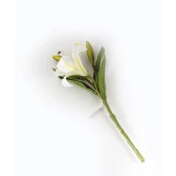Искусственный цветок Hom-me 104292 Лилия, 45 см, белый