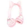 Беспроводные наушники Borofone BO18 Cat Ear Pink Беспроводные наушники Borofone BO18 Cat Ear Pink