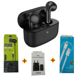 Наушники Hoco EQ15 Black + Free Gift