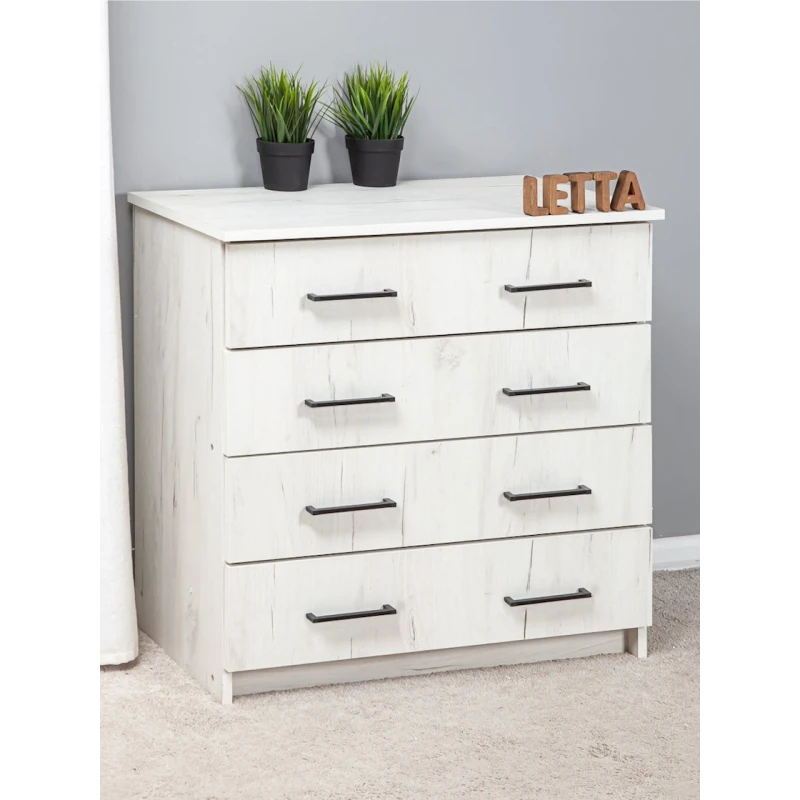 Тумба Letta, ЛДСП, белая, 72х40х75 см Тумба Letta, ЛДСП, белая, 72х40х75 см