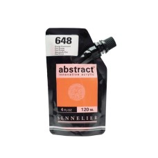 Akril boya Sennelier Abstract 648 Fluo Orange, 120 ml