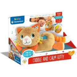 Мягкая игрушка Clementoni Kitty Toddler, коричневая