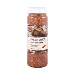 Соль для ванн Fresh Juice Chocolate & Cinnamon 700 гр Соль для ванн Fresh Juice Chocolate & Cinnamon 700 гр