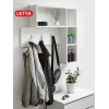 Вешалка с полками Letta Votan, 78x16х101 см, ЛДСП, белый Вешалка с полками Letta Votan, 78x16х101 см, ЛДСП, белый
