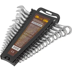 Набор ключей Forstime FT-5161MP, 16 пр. (6-19, 22, 24 мм)