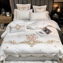 Yataq dəsti Dantel SHA-00006023, yorğan üzü 200х230 sm, mələfə 230х250 sm, yastıq üzü 50x70 sm (2 əd), ikinəfərlik, satin, rəngbərəng