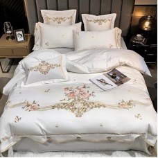 Yataq dəsti Dantel SHA-00006023, yorğan üzü 200х230 sm, mələfə 230х250 sm, yastıq üzü 50x70 sm (2 əd), ikinəfərlik, satin, rəngbərəng
