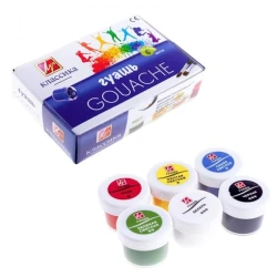 Гуашь Луч Классика, 6 цветов, 20 мл