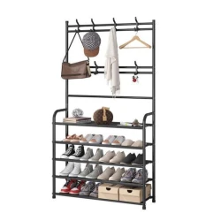 Напольная вешалка SL-5tier Black Напольная вешалка SL-5tier Black