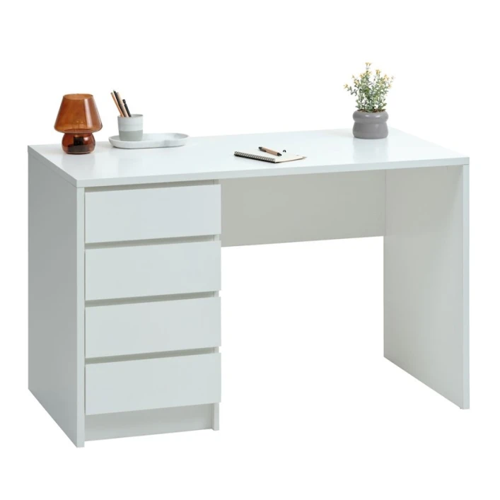 Письменный стол Jysk Limfjorden 3670187, ДСП/меламин, белый, 60х120х76 см Письменный стол Jysk Limfjorden 3670187, ДСП/меламин, белый, 60х120х76 см