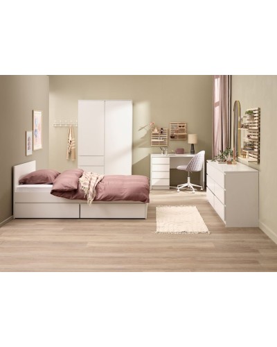 Yazı masası Jysk Limfjorden 3670187, DSP/melamin, ağ, 60х120х76 sm