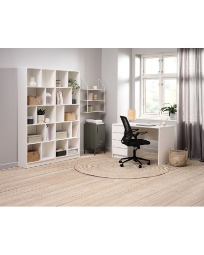 Yazı masası Jysk Limfjorden 3670187, DSP/melamin, ağ, 60х120х76 sm