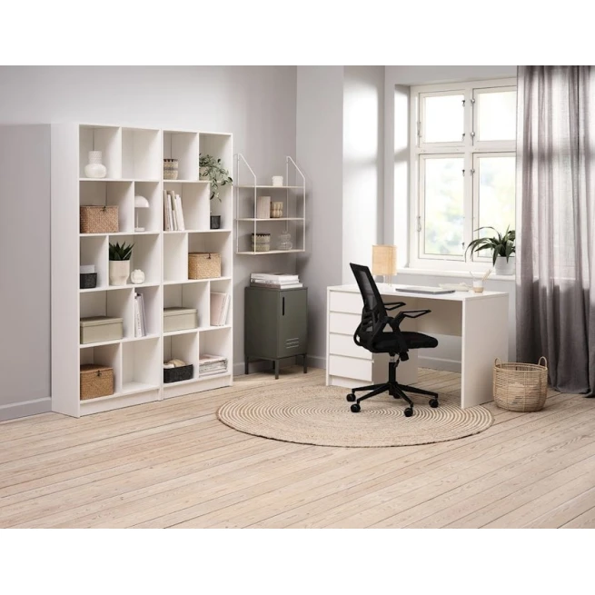 Письменный стол Jysk Limfjorden 3670187, ДСП/меламин, белый, 60х120х76 см Письменный стол Jysk Limfjorden 3670187, ДСП/меламин, белый, 60х120х76 см