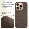Чехол A-Case Aramid Fiber для Apple iPhone 16 Pro Gold
