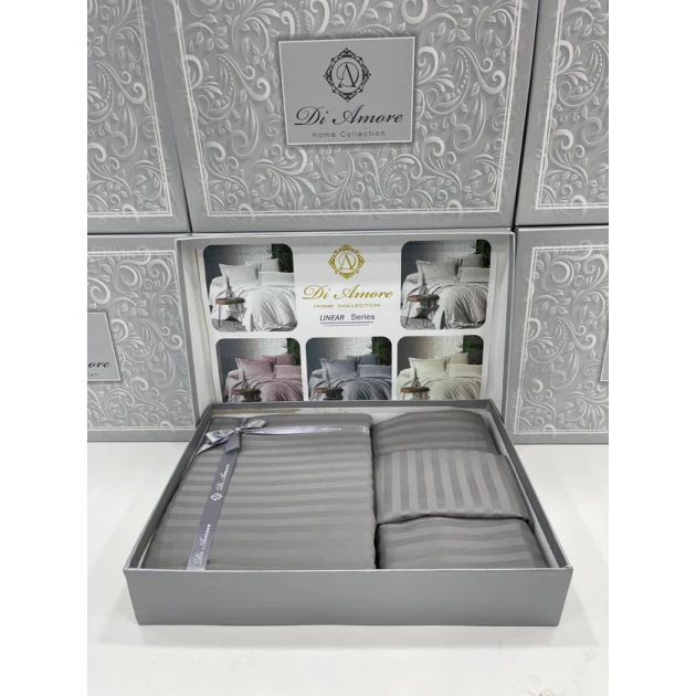 Комплект постельного белья MiraNova FS-601, простыня 250х250 см, пододеяльник 200х220 см, наволочки 50х70 см, двуспальный, хлопок