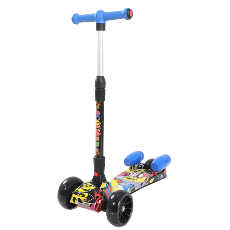 Uşaqlar üçün samokat 50-10, göy