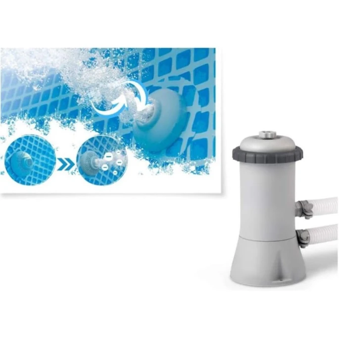 Бассейн каркасный Intex Rectangular Frame H28225588274NP, 450x220x84 см, 7127 л, синий Бассейн каркасный Intex Rectangular Frame H28225588274NP, 450x220x84 см, 7127 л, синий