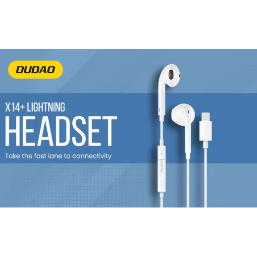 Проводные наушники Dudao X14ProL White