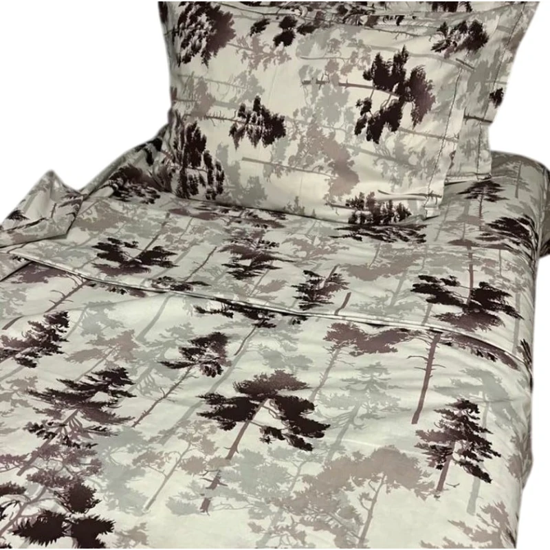 Комплект постельного белья MiraNova CTS-625, простыня 160х220 см, пододеяльник 160х220 см, наволочка 50х70 см, полутораспальный, хлопок, разноцветный