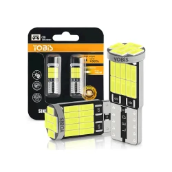 Светодиодная лампа Yobis T10-4014-26B, белый, 2 шт (AVTO085329)