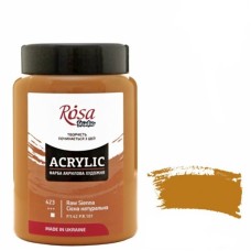 Akril boya Rosa Studio 423, siyena təbii, 400 ml
