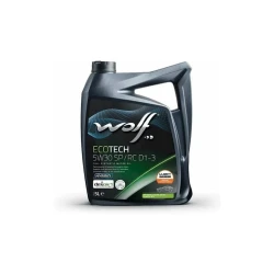 Моторное масло Wolf EcoTech 5W-30 SP/RC D1-3, 5 л