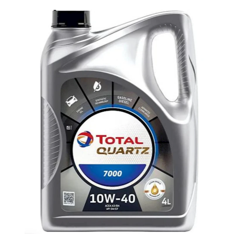 Моторное масло Total 10W-40, 4 л Моторное масло Total 10W-40, 4 л