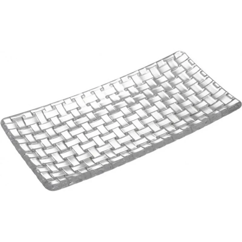 Тарелка Nachtmann Bossa Nova , 28x14 см, хрусталь, прозрачная