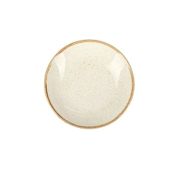 Тарелка глубокая Porland Seasons, фарфор, бежевая, 26 см