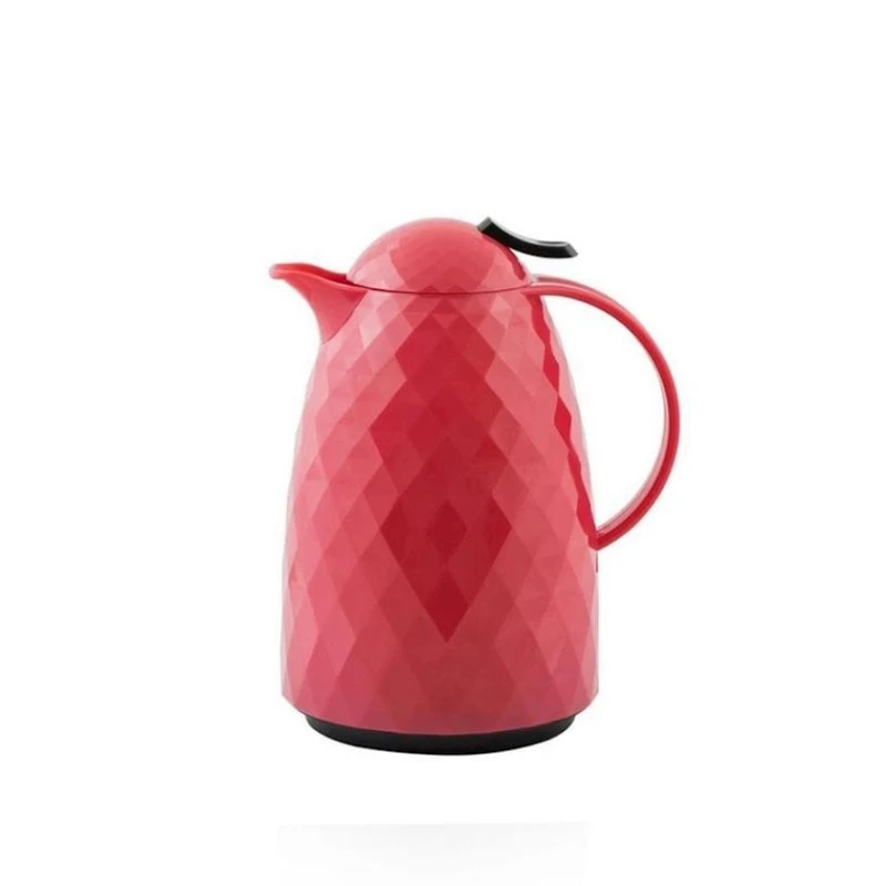 Термос EW's Kitchenware Acrylic Soft Fuchsia Prism, 1 л, красный Термос EW's Kitchenware Acrylic Soft Fuchsia Prism, 1 л, красный