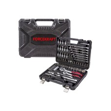 Alətlər dəsti Forcekraft FK-4821-5DS-м, 82 hissə, 1/4