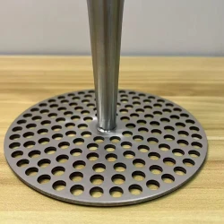 Картофелемялка 6921-917, нержавеющая сталь, серебристая, 46 см