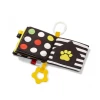 Игрушка-подвеска Babyono Contrast Book, пластик/полиэстер, 12х12х2 см