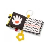 Игрушка-подвеска Babyono Contrast Book, пластик/полиэстер, 12х12х2 см
