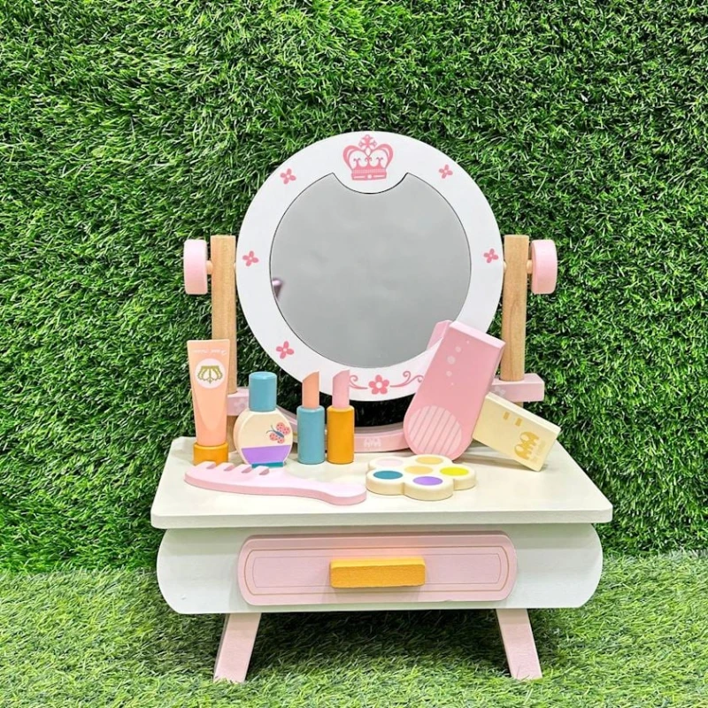 Детское трюмо MSN21019, 18x29.5x36 см, розовый