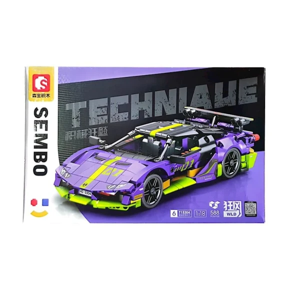 Конструктор Sembo Techniaue KA901, 3 года, 588 деталей Kahn5678673 Конструктор Sembo Techniaue KA901, 3 года, 588 деталей Kahn5678673