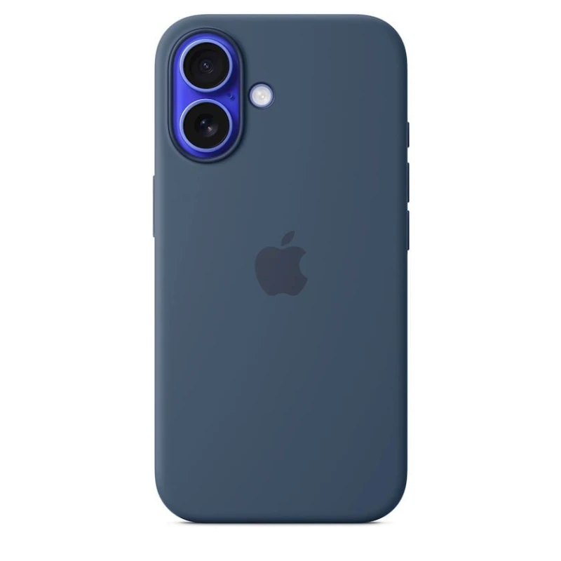 Чехол Apple Silicone Case with MagSafe для iPhone 16 Denim (Официальная гарантия)