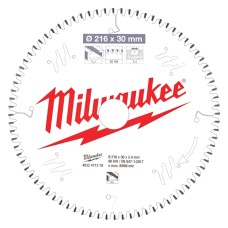 Alüminium üzrə mişar diski Milwaukee CSB MS Alu216 x 30 x 2.4 x 80TF (4932471319)