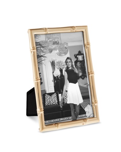 Foto üçün çərçivə Eichholtz 109777 Picture Frame Holden S rose gold finish 11.5x16.5 см,şüşənin qalınlığı 1.7 sm,çəhrayı qızıl işləməli,şəffaf şüşə