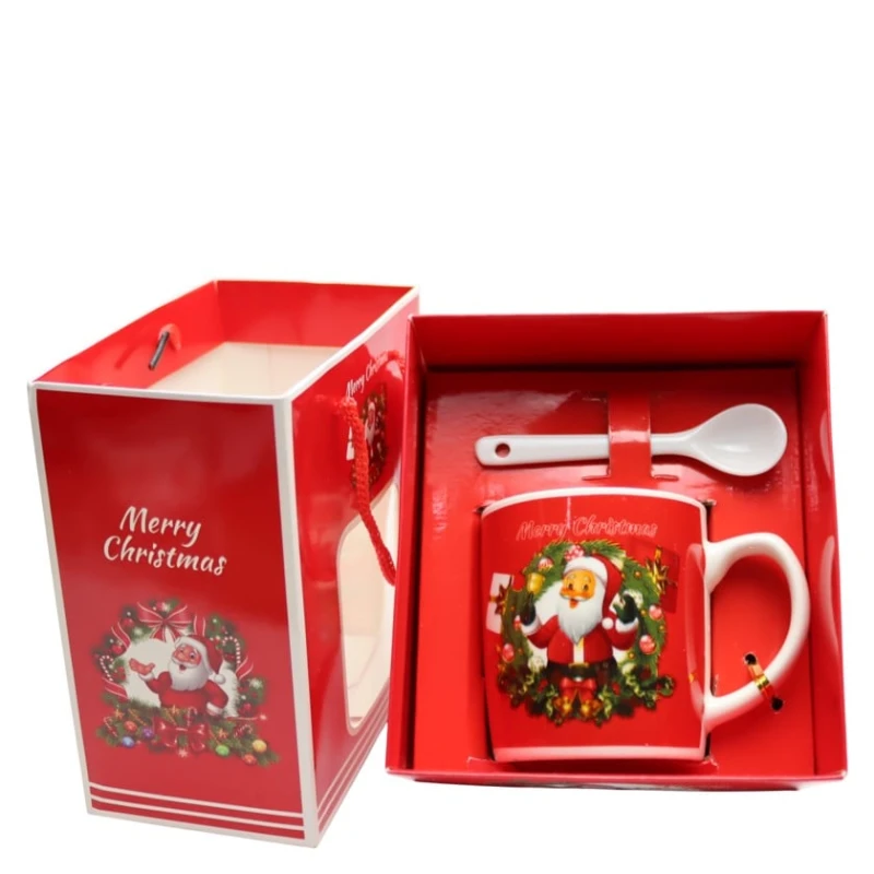 Yeni il krujkası SD-28, 250 ml, rəngbərəng