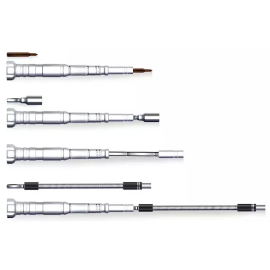 Набор бит с отверткой Jakemy JM-8166 61 в 1-ом, черный