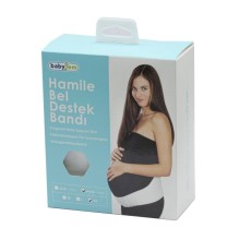 Bandaj kəməri hamilələr üçün BabyJem XL, ağ